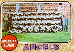 1968 Topps Baseball Cards      252     California Angels TC
